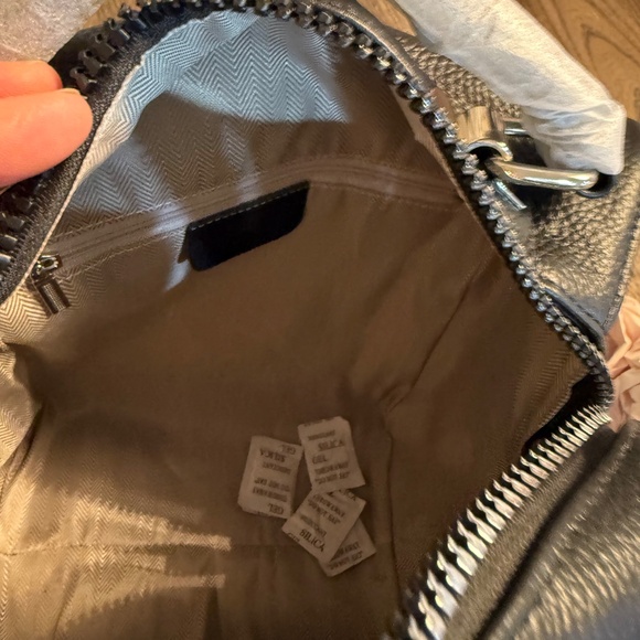 Leather Zip Handbag - Picture 3 of 5